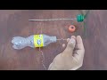 How to make a simple fan from a plastic bottle