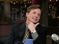 Michael J. Fox Talks About His Parkinson's Diagnosis | Letterman