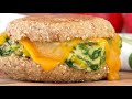 DIY Freezer Friendly Breakfast Sandwich | Easy Healthy Breakfast Ideas