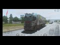 medicine delivery from Frankfurt to Nancy by scania truck gameplay 💯👍🔥