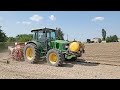 Semina soia con John Deere 5820 + seminatrice Gaspardo - Sowing Soy -