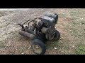 1948 Lindsay Air Compressor Wisconsin AHH Engine