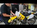 Suzuki RM125 Crankshaft Thread Repair Ep86