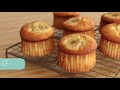 ふわふわ【バナナマフィン】【Banana Muffin】の作り方/パティシエが教えるお菓子作り