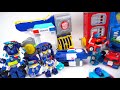 Rescue Bots Optimus and Chase Dinobot Catch a Bank Robber!