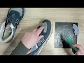 Repair of NB sneakers  .Elimination of holes  .Shoe restoration .DIY