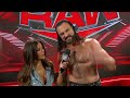 Drew McIntyre is focused on putting Seth “Freakin” Rollins down at WrestleMania: Raw, March 4, 2024