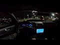 Straight piped and cammed S197 mustang gt night drive POV