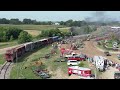 353 Leaving Baker Depot by Drone