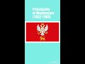 Simple history of Montenegro flags and emblems