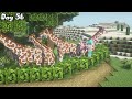 I Spent 100 DAYS Building A ZOO In MINECRAFT