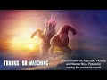 Godzilla Vs Tiamat Battle Scene 4K with Health Bar