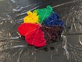 Beginner Tie Dye Tutorial- Rainbow Spiral With Black Stripes