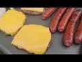 How To Grill Cheeseburgers and Hot Dogs Grilling