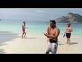 Getting Robbed in Monkey Beach, Ko Phi Phi Island | Monkey Attack l Thailand Travel Video