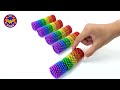 DIY - How to make a beautiful castle for hamsters using magnetic balls