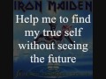 Iron Maiden - Infinite Dreams (with lyrics)