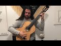 Prelude No. 1 in C Major by J.S. Bach, Aaron Larget-Caplan, Guitar
