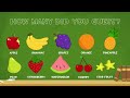 Fruit Guessing Game for Kids! | CheeriToons