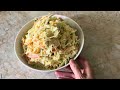 Simple And Easy Creamy Coleslaw