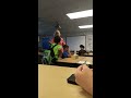 Teacher Doesn't Know The Definition of Annoying While Yelling At A Kid.