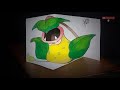 3D ART DESENHANDO POKEMÓN VICTREEBEL EM 3D | PERSPECTIVE TRICK