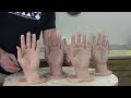 Making A Silicone Hand From Alginate Mold