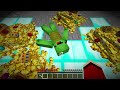How JJ Steal Mikey Diamonds in Minecraft Maizen ? - Maizen