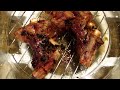 Convection Oven Lamb Shanks & Baked Potatoes