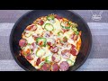 Simple and Quick Skillet Pizza！/簡単で早いスキレットピザ！