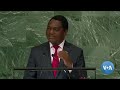 Zambia President Hichilema Addresses 77th UNGA