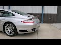 2011 Porsche 997.2 TurboS Rear Spoiler Electric Rams