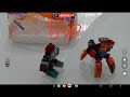 i made spider mech(made by me) and triple changer mech(made by @BrickMecha ) in lego