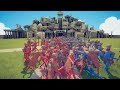 Totally Accurate Battle Simulator 100 vs 100 Spear Throwers? (Tribal)