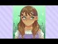 COLOR WITH ME: Lavender Girl Speed Paint