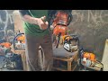 Riview...? gergaji mesin senso stihl 066. power badak, tenaga tua jiwa masih muda..