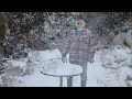 Cushman Trailster Ride in the Snow + Tree Surprise