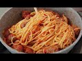 One pot fried spaghetti recipe with cutlets! Delicious recipe for everyday cooking!🥘