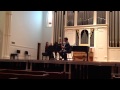 Ian Morin (Bassoon) Part II...Junior Recital Performance at Stetson University