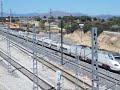 Spanish Talgo 730 Hybrid Train bound from Madrid to A Coruna