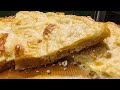 Burek with cheese with purchased dough, a delicious and easy recipe for quick home preparation