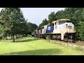 Railfanning CSX: Chase of CSX 4568 (Operation Lifesaver) on L694