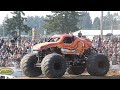 Monster Trucks Sublimity Harvest Festival Sunday 2024