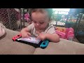 11 month old sees nintendo switch for first time
