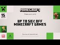 Minecraft 15th Anniversary Sale