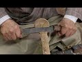How Japanese Wooden Ladles Are Made. This 87-Year-Old Craftsman Has Hand Carved Ladles For 70 Years.