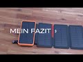 ADDTOP 25000 mAh Solar-Powerbank im Test - Lohnt sich eine Solar-Powerbank?