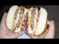Homemade Mutton Patties Burger with Burger Sauce | A little bit of zaiqa