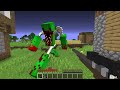 JJ and Mikey Became Scary at Night Survival Battle in Minecraft Maizen ! - Maizen