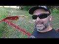 Old time mowing technology with a new twist! See how it works! Save time mowing!